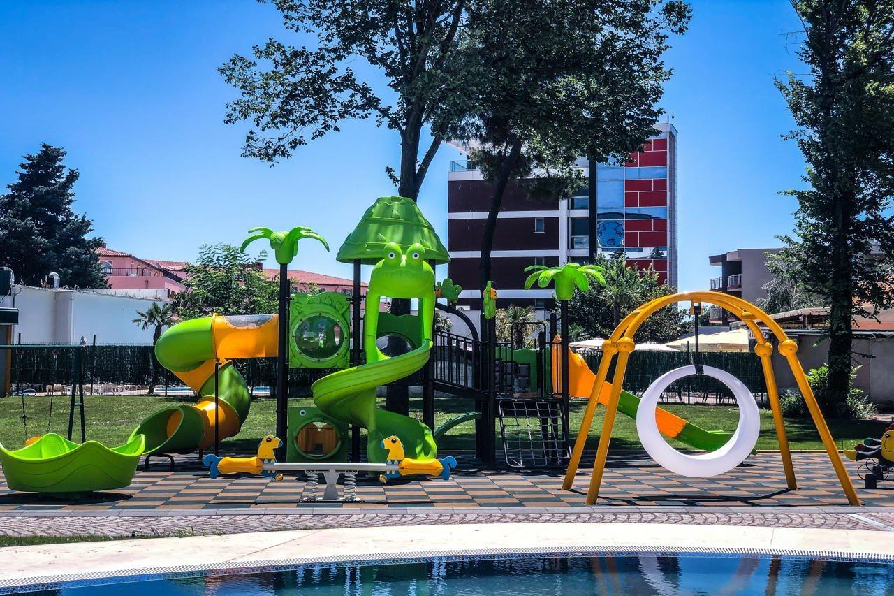 Flamingo Beach Hotel Pantai Sunny Bagian luar foto